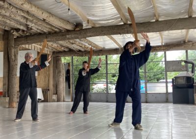 Forme de l'épée par Marie Hélène, Josette et Christiane